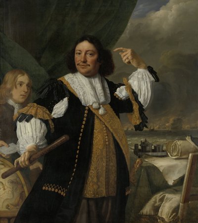 Portrait of Aert van Nes by Bartholomeus van der Helst